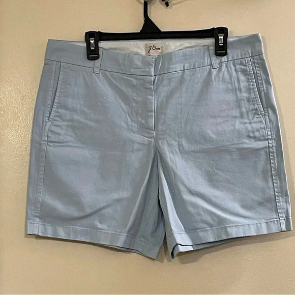 J. CREW Stretch Chino Short in Light Blue - Picture 4 of 7